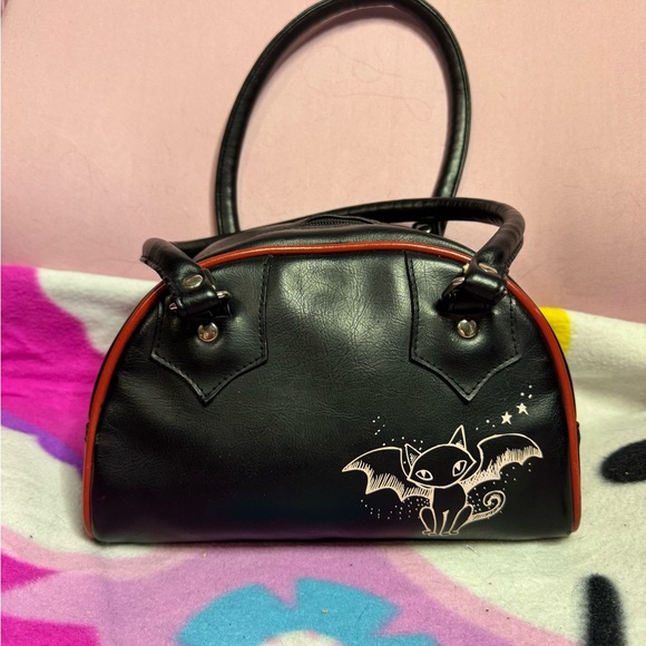 Emily The Strange Handbags - Emily The Strange Small Purse Handbag Y2K 🦇